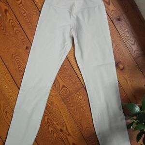 CRZ YOGA Cream Crossover Leggings